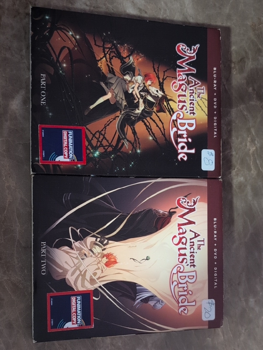 The Ancient Magus' Bride Blu-ray/DVD Set - Black/Brown Artwork